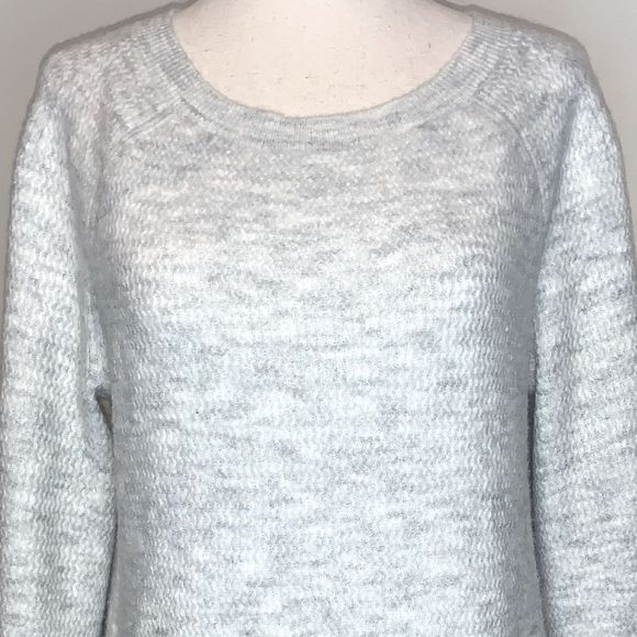 ANN TAYLOR LOFT GREY SWEATER XS NWT - Picture 6 of 10